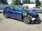 2018 Nissan Leaf S за продажба в Arlington, WA - Front End