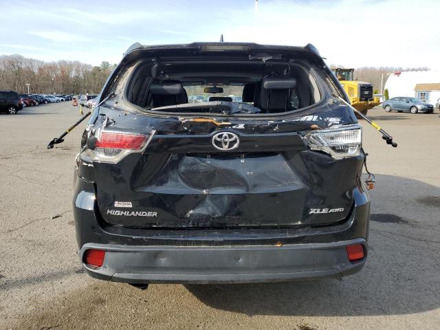 Parquets TOYOTA HIGHLANDER 2015 Black
