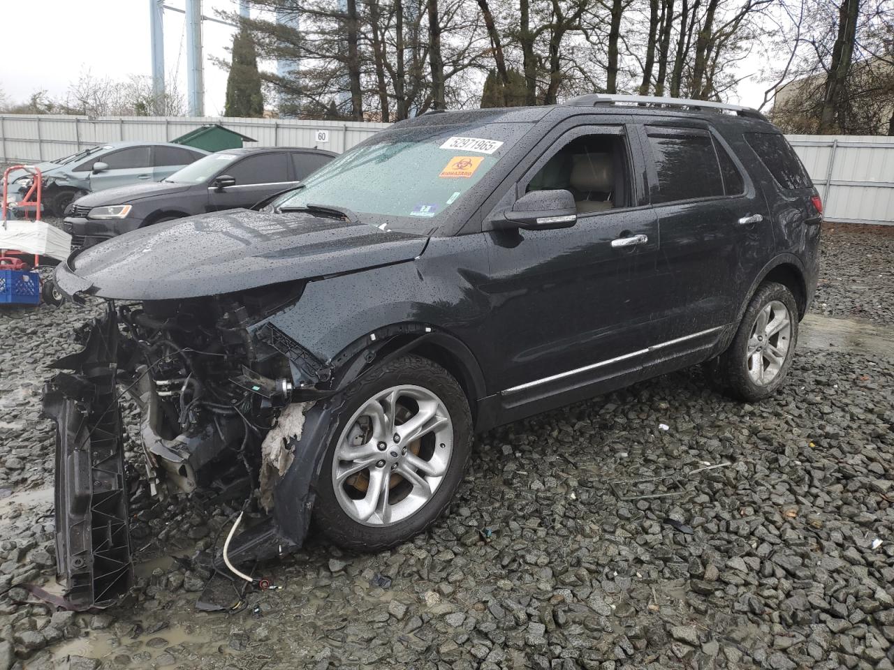 2015 Ford Explorer Limited на продаже в Windsor, NJ - Front End