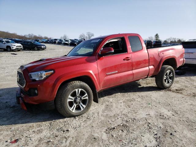  TOYOTA TACOMA 2018 Czerwony