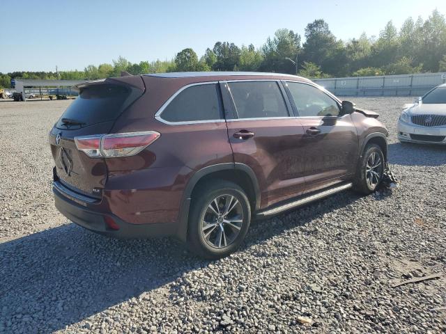  TOYOTA HIGHLANDER 2016 Maroon