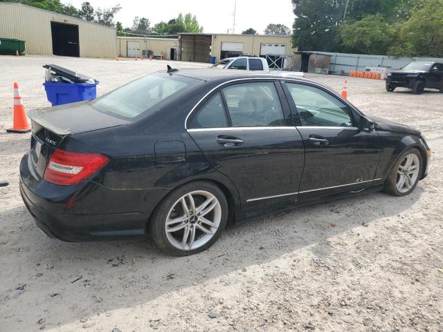  MERCEDES-BENZ C-CLASS 2012 Чорний