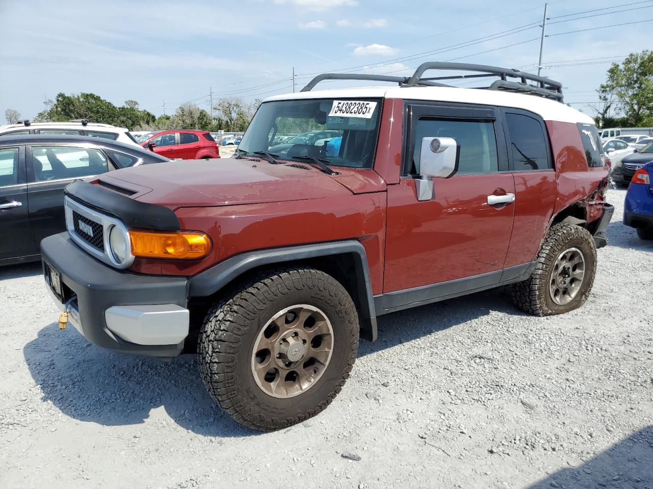 2011 Toyota Fj Cruiser  en Venta en Riverview, FL - Rear End