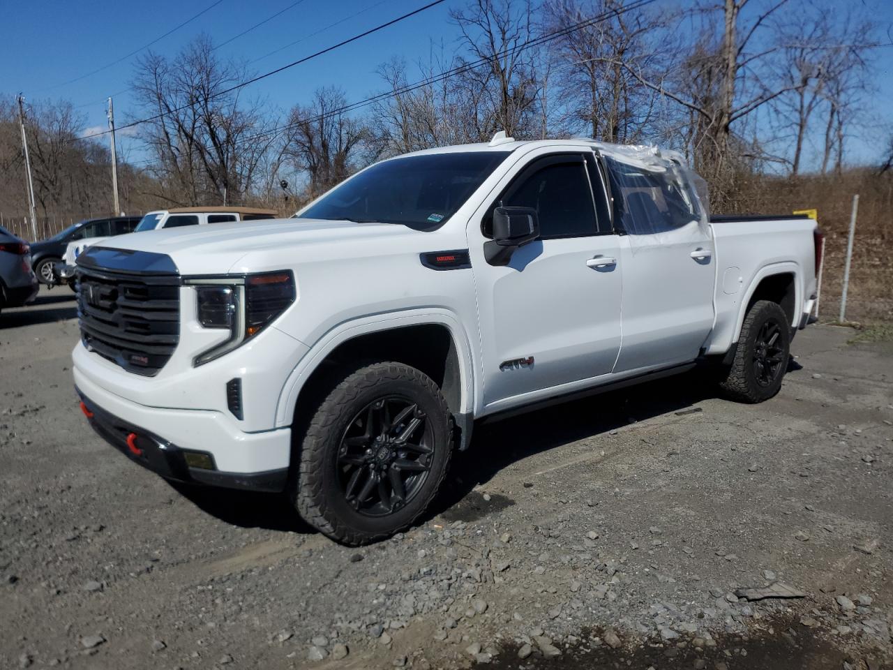 2022 Gmc Sierra K1500 At4 en Venta en Marlboro, NY - Water/Flood