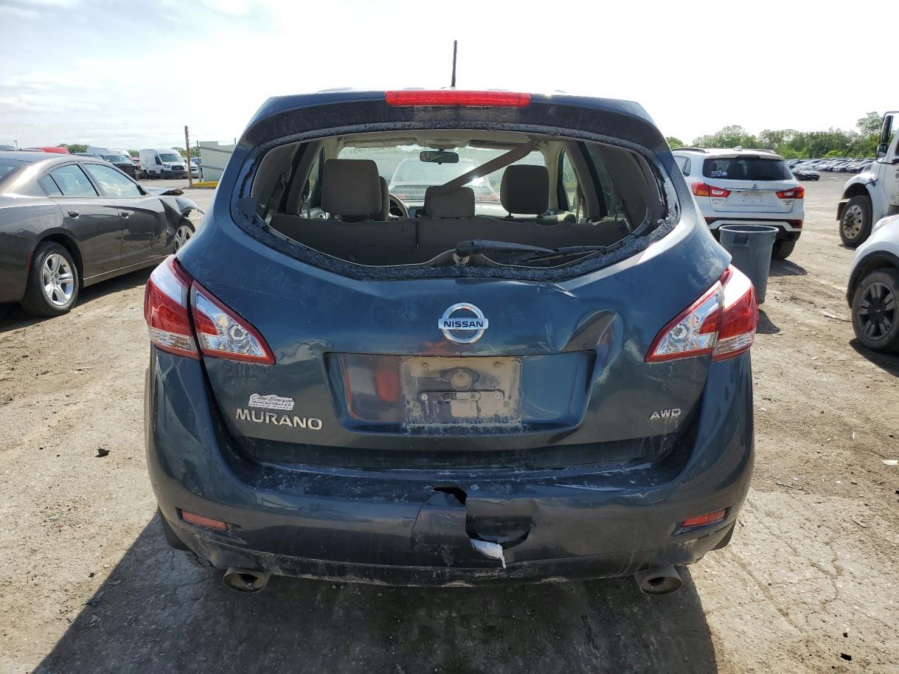 2014 Nissan Murano S VIN: JN8AZ1MWXEW503543 Lot: 54894145