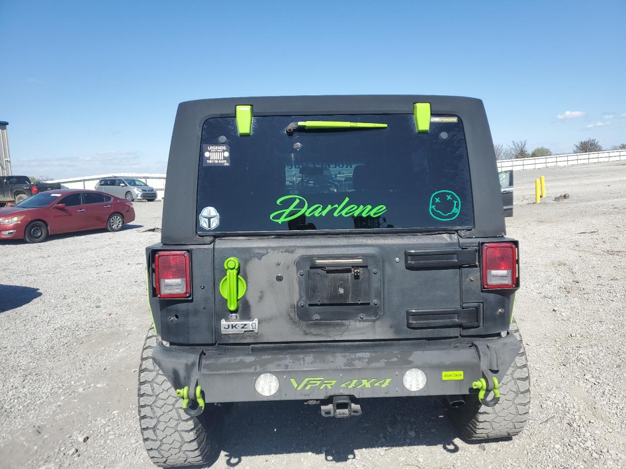 2017 Jeep Wrangler Unlimited Sport VIN: 1C4BJWDG0HL616663 Lot: 53261995