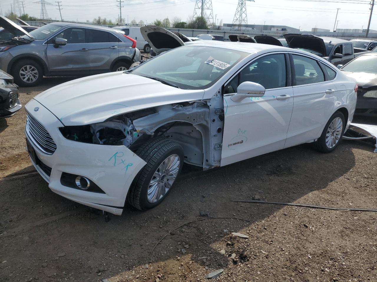 2013 Ford Fusion Se Hybrid продається в Elgin, IL - Front End