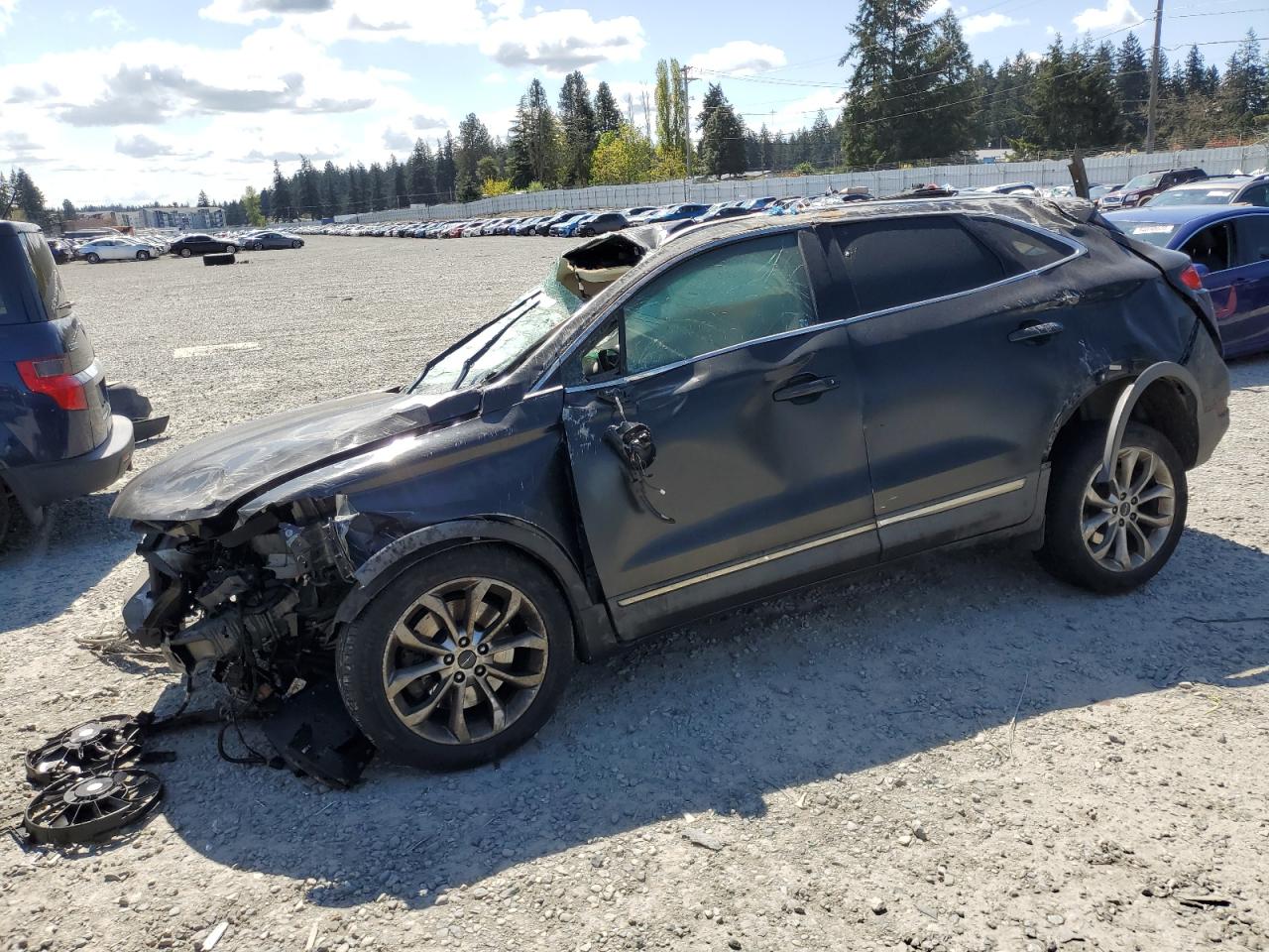 2015 Lincoln Mkc იყიდება Graham-ში, WA - Rollover