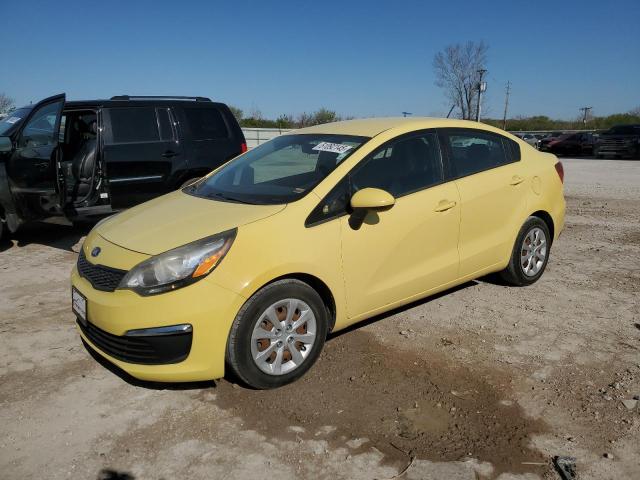  KIA RIO 2016 Желтый