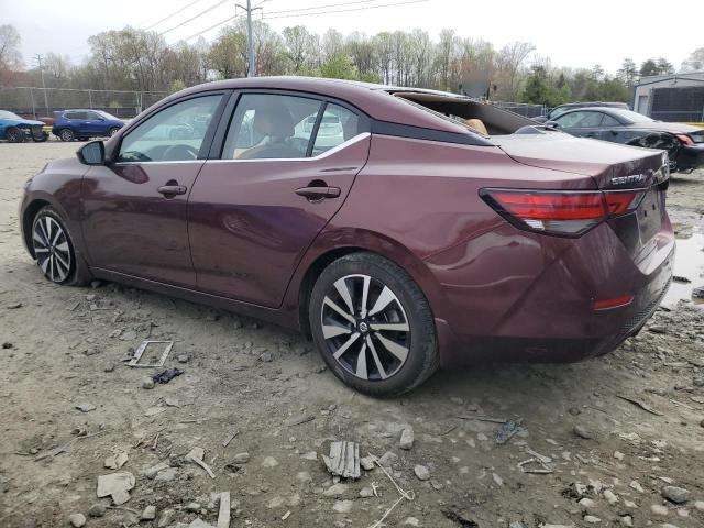  NISSAN SENTRA 2022 Бургунди
