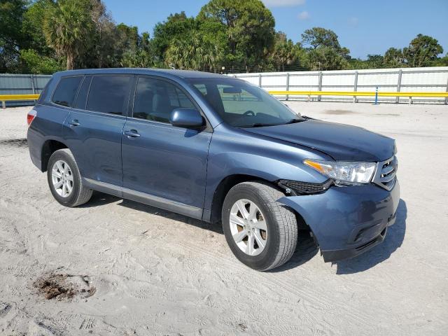  TOYOTA HIGHLANDER 2013 Blue