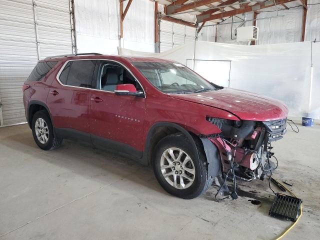  CHEVROLET TRAVERSE 2018 Czerwony