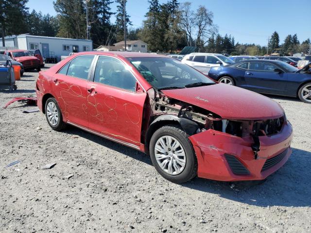  TOYOTA CAMRY 2014 Red