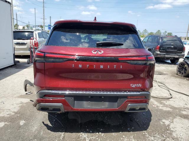  INFINITI QX60 2022 Бургунді