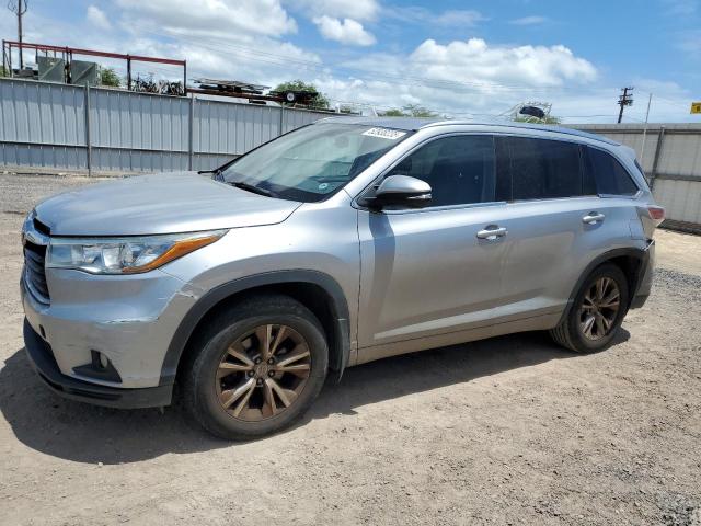  TOYOTA HIGHLANDER 2015 Серебристый
