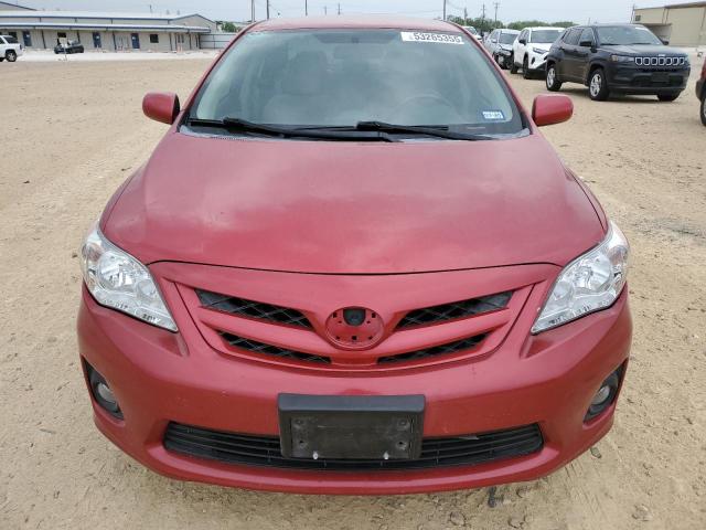  TOYOTA COROLLA 2012 Красный