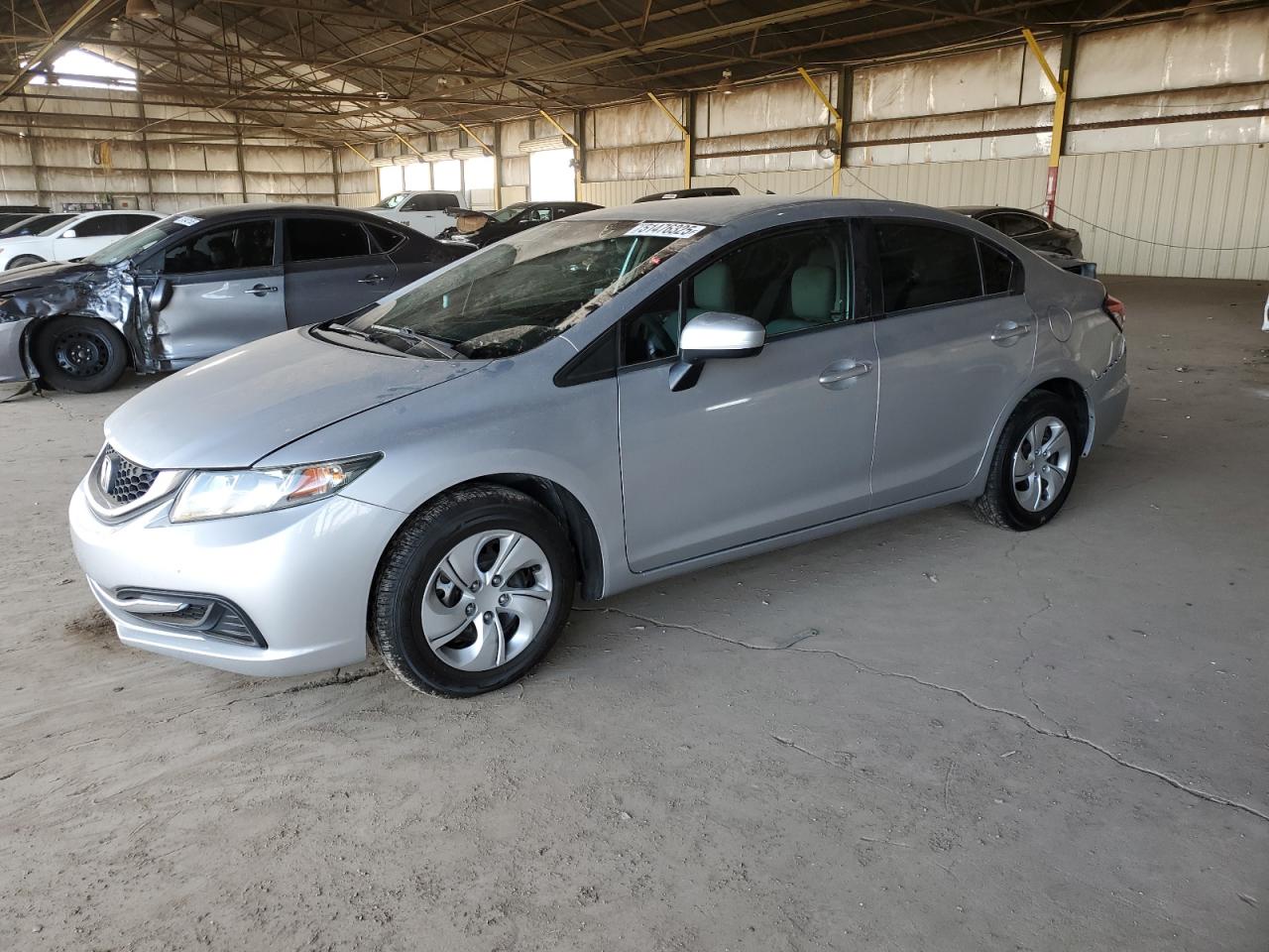 2014 Honda Civic Lx продається в Phoenix, AZ - Rear End