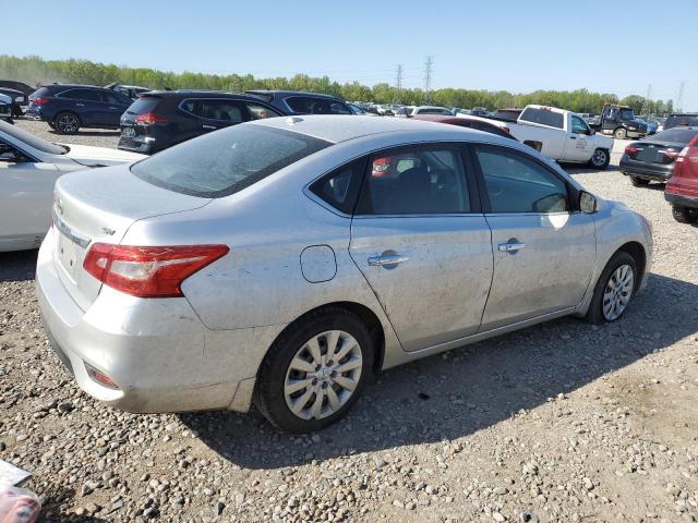 NISSAN SENTRA 2017 Сріблястий