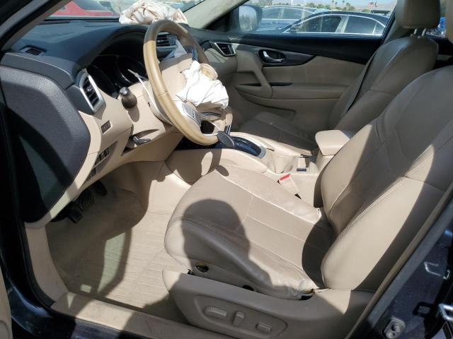 NISSAN ROGUE 2014 Granatowy