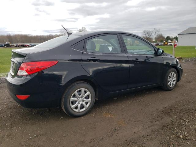  HYUNDAI ACCENT 2012 Черный