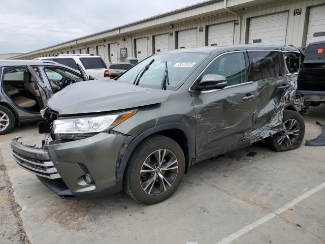  TOYOTA HIGHLANDER 2019 Зелений
