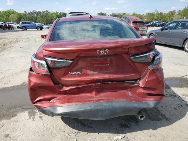  TOYOTA YARIS 2019 Красный