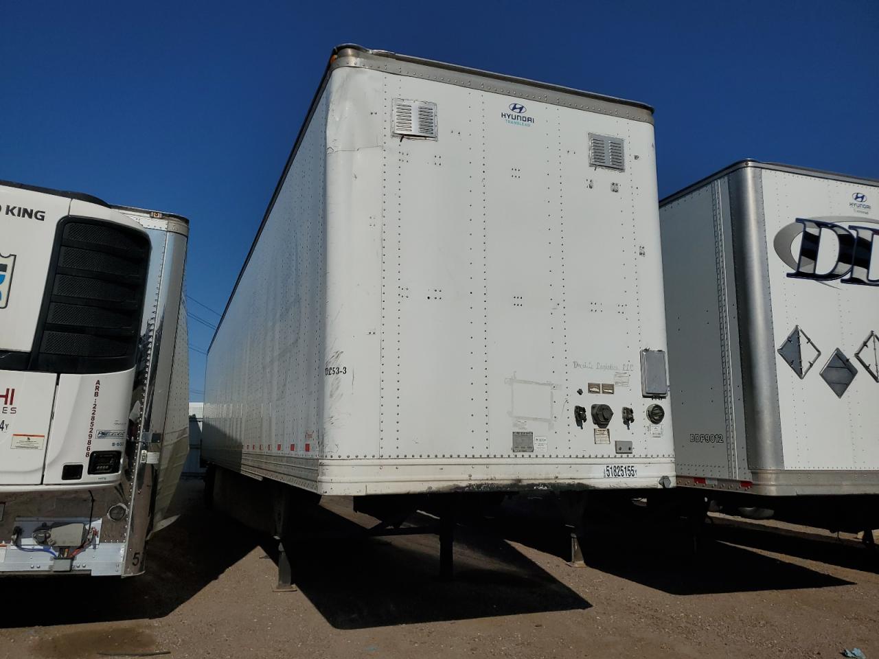 2010 Hyundai Vi2530152 Dry Van Trailer للبيع في Phoenix، AZ - Undercarriage