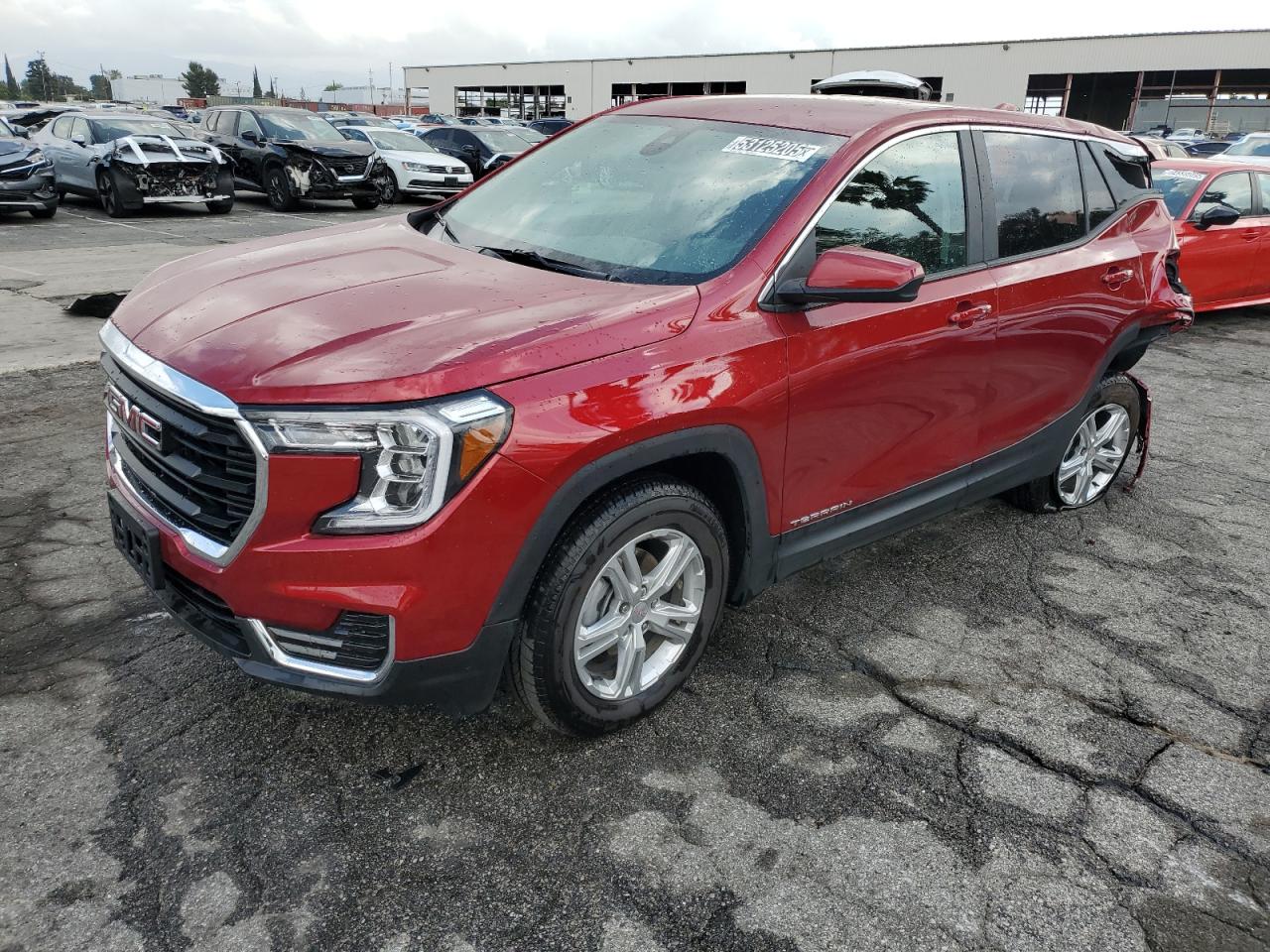 2024 Gmc Terrain Sle на продаже в Van Nuys, CA - Rear End
