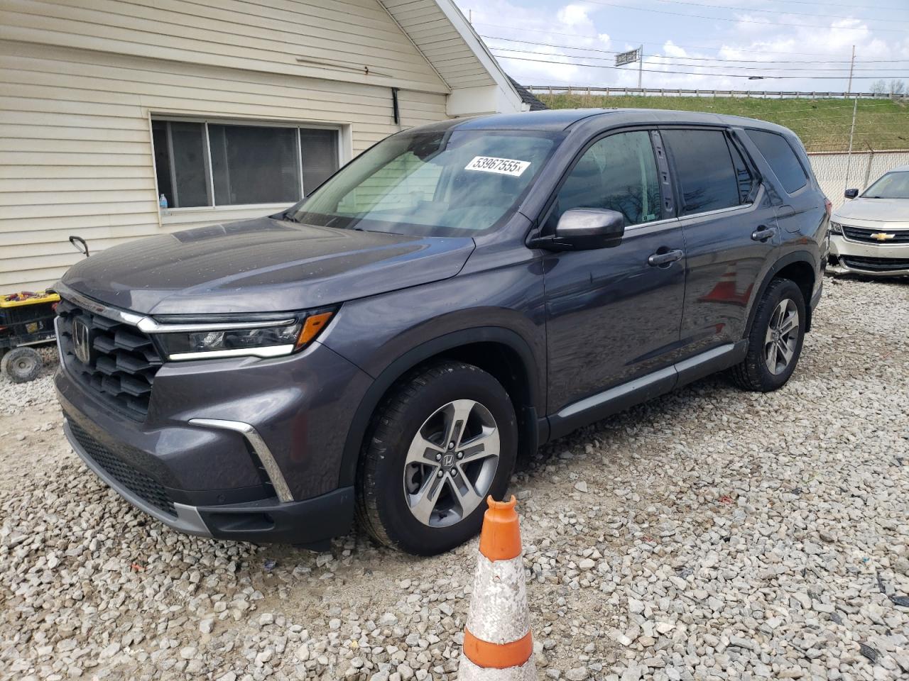 2023 Honda Pilot Exl للبيع في Northfield، OH - Burn