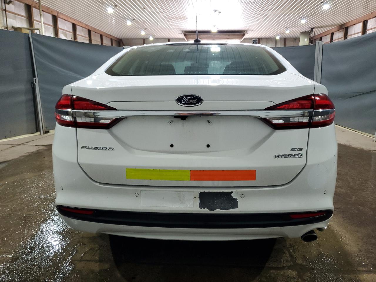 2018 Ford Fusion Se Hybrid VIN: 3FA6P0LU7JR172005 Lot: 54026535