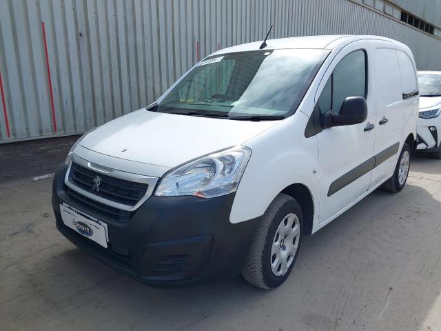 2017 PEUGEOT PARTNER PR for sale at Copart PETERLEE
