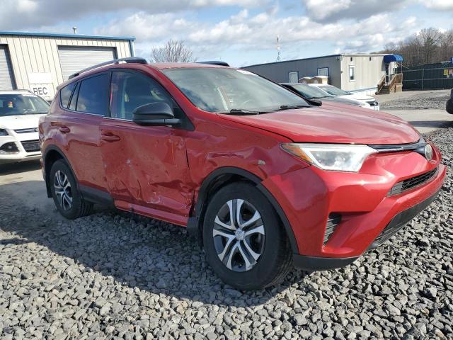  TOYOTA RAV4 2017 Czerwony