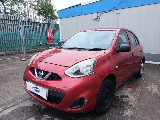 2013 NISSAN MICRA VISI for sale at Copart CHESTER