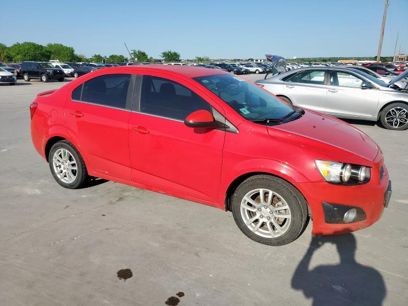  CHEVROLET SONIC 2016 Красный