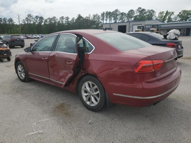  VOLKSWAGEN PASSAT 2016 Burgundy