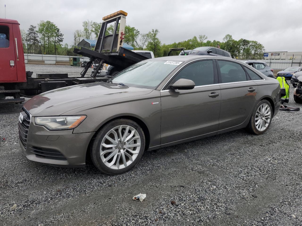 2013 Audi A6 Premium Plus للبيع في Spartanburg، SC - Front End