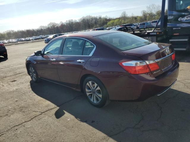  HONDA ACCORD 2014 Бургунди