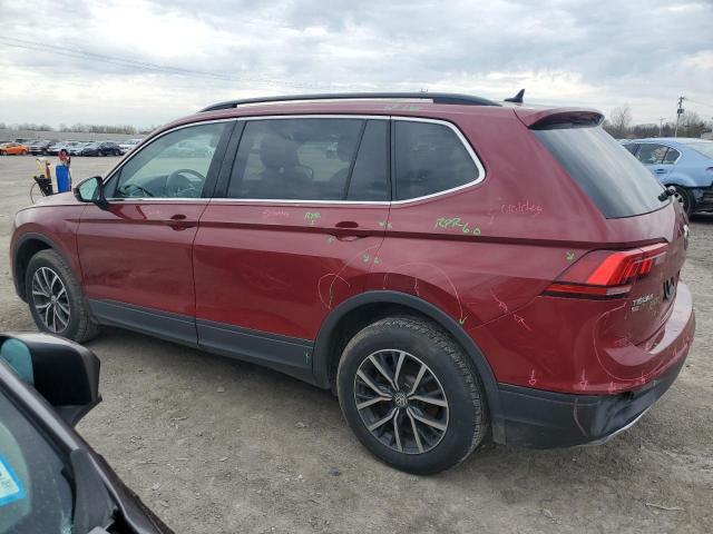  VOLKSWAGEN TIGUAN 2019 Червоний