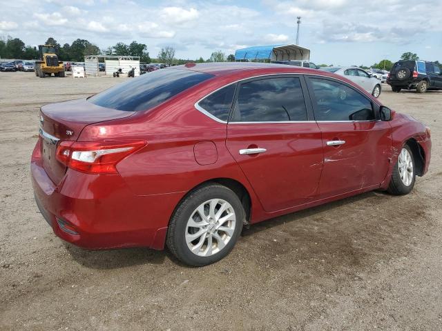  NISSAN SENTRA 2019 Красный
