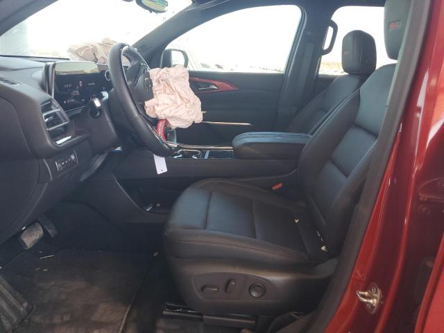  CHEVROLET TRAVERSE 2024 Червоний