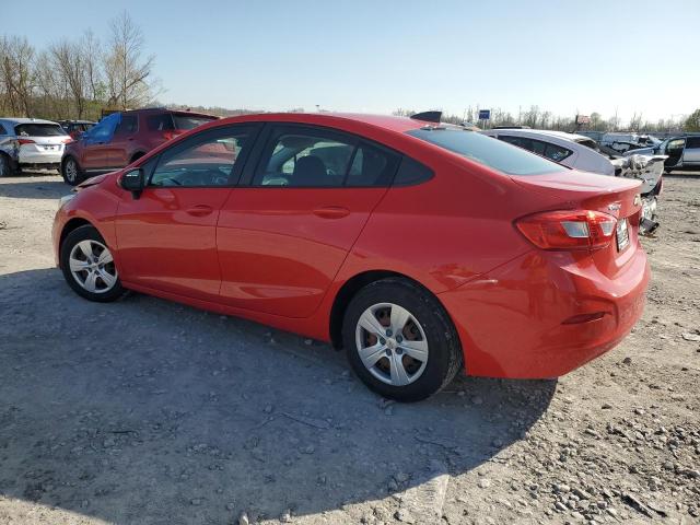  CHEVROLET CRUZE 2018 Червоний