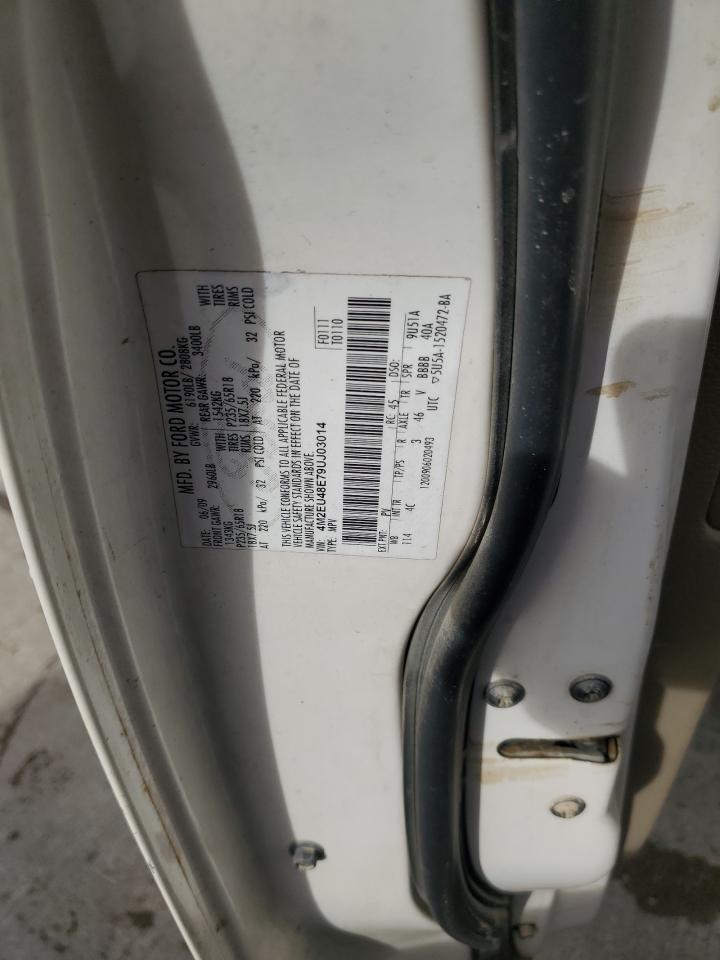 2009 Mercury Mountaineer Premier VIN: 4M2EU48E79UJ03014 Lot: 54205355