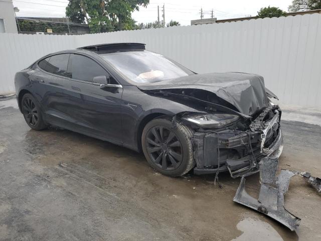 Hatchbacks TESLA MODEL S 2016 Czarny