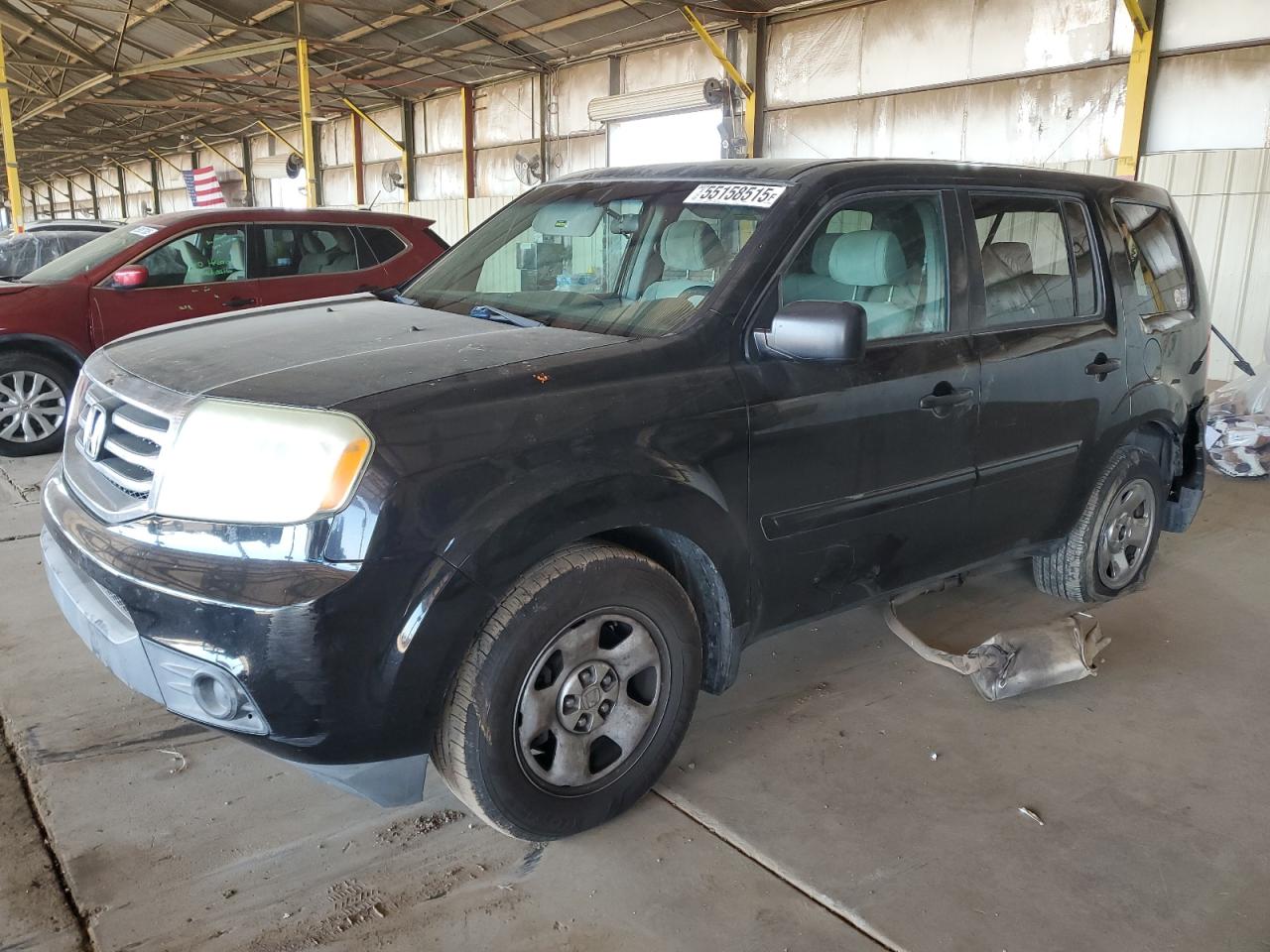 2012 Honda Pilot Lx იყიდება Phoenix-ში, AZ - Rear End