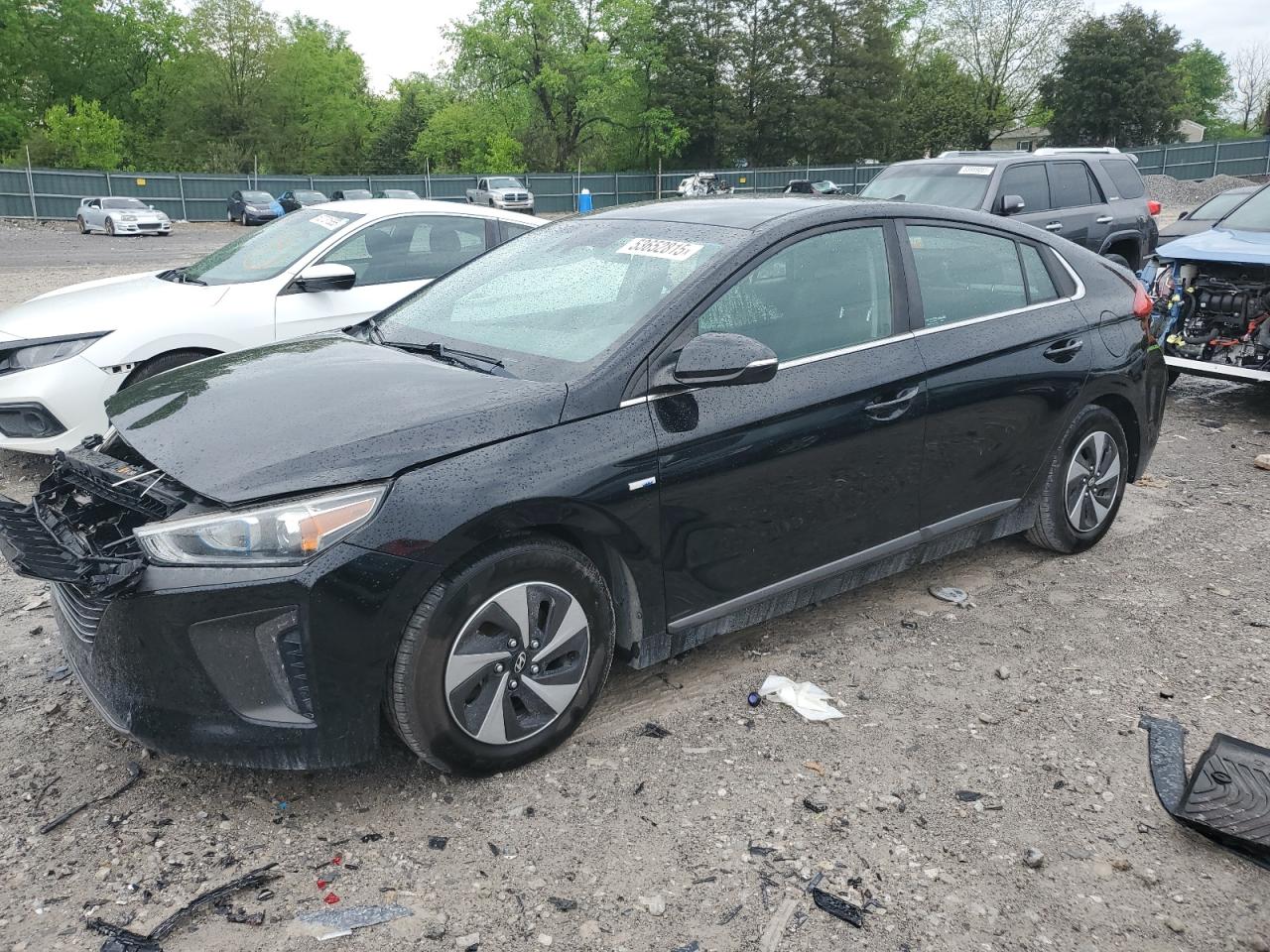 2019 Hyundai Ioniq Sel на продаже в Madisonville, TN - Front End