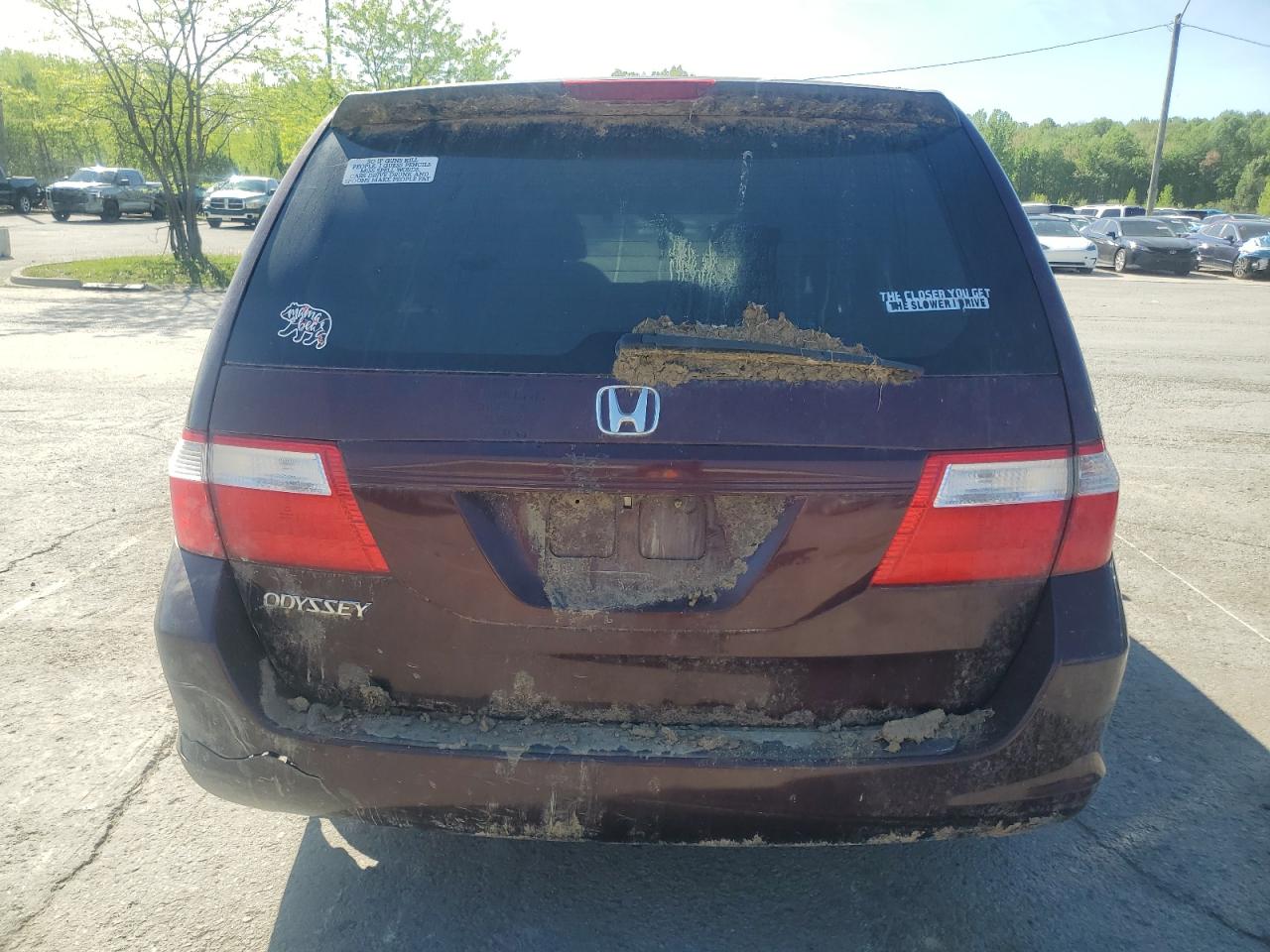 2007 Honda Odyssey Lx VIN: 5FNRL38207B077596 Lot: 54146135