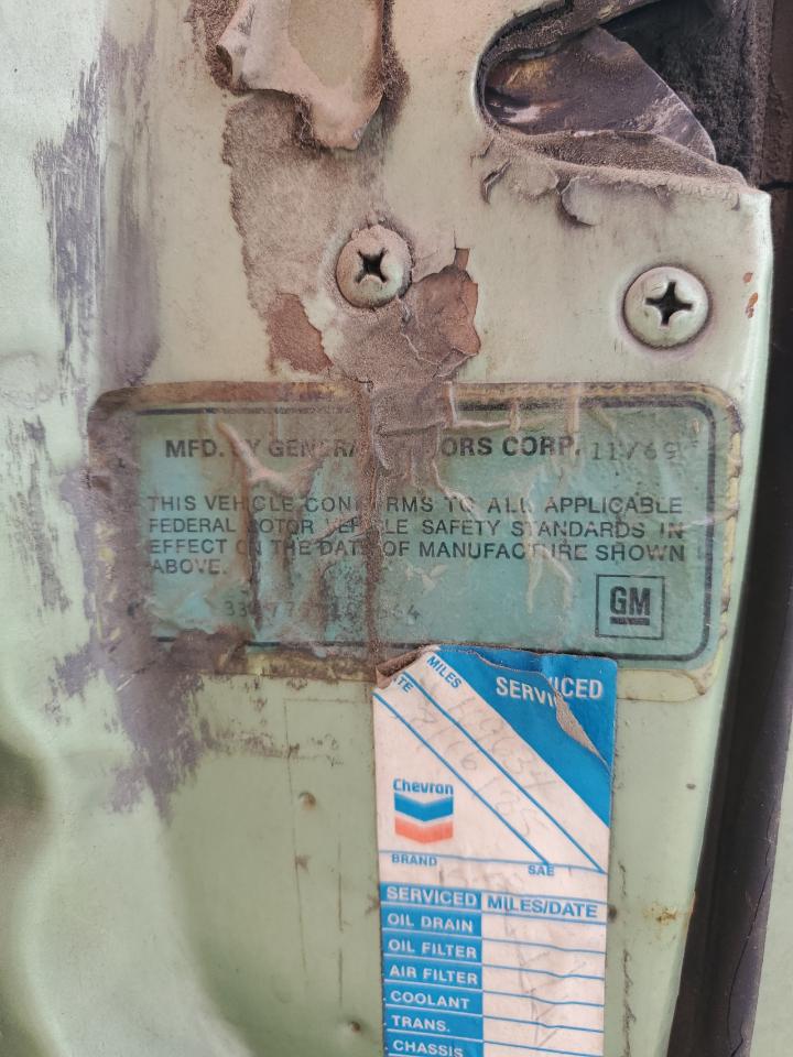 1970 Oldsmobile Cutlass VIN: 332770Z107664 Lot: 53148565