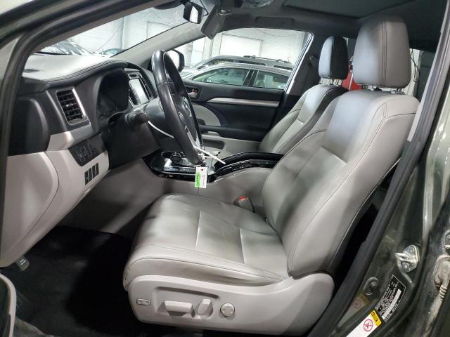  TOYOTA HIGHLANDER 2019 Зелений