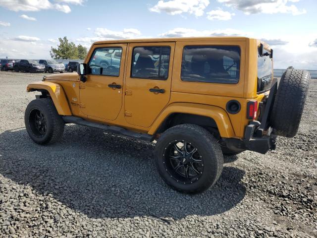 Parquets JEEP WRANGLER 2014 Pomarańczowy