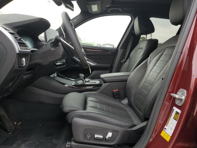 BMW X3 2022 Burgundy